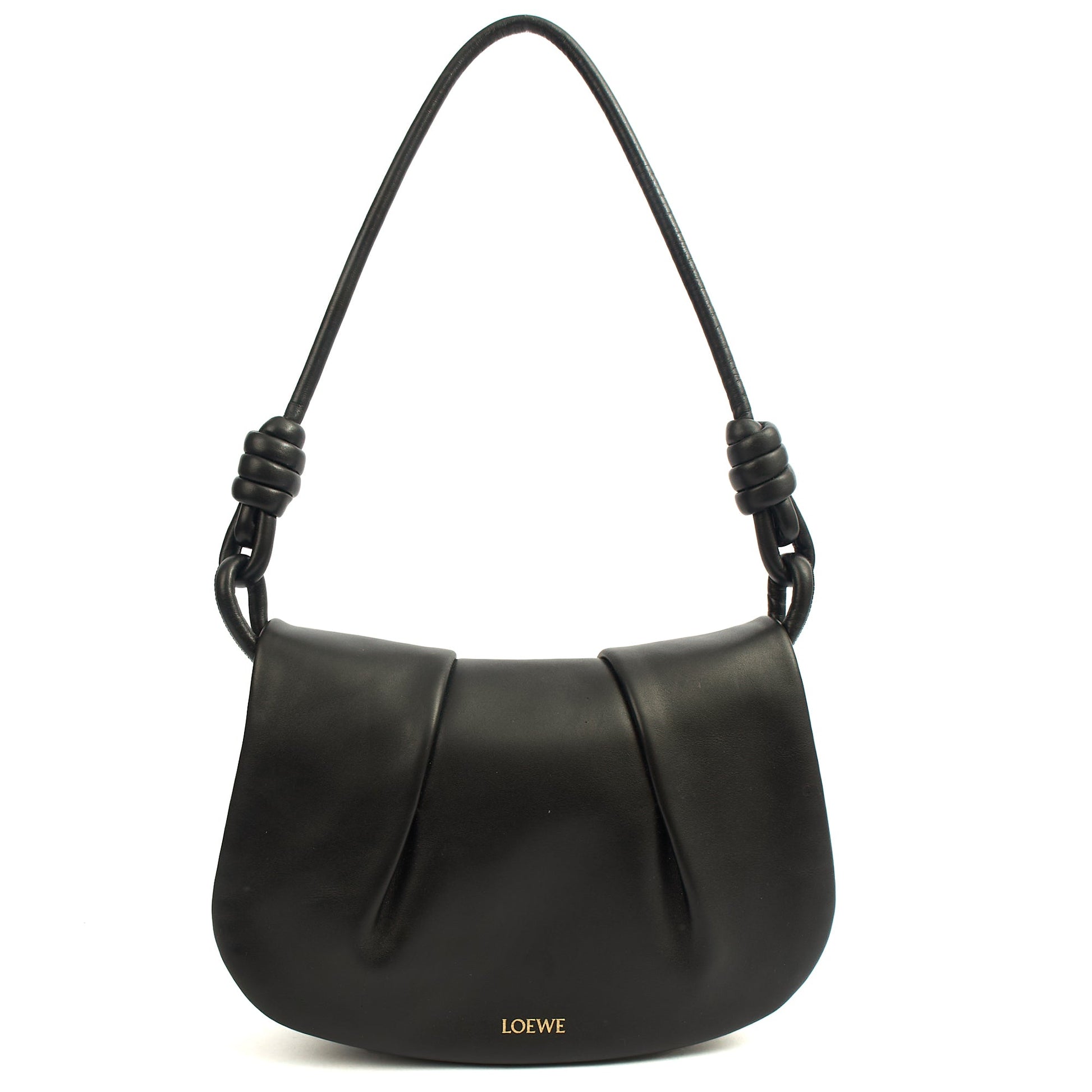 Loewe Shoulder Bag Paseo - Small in Black, invalid — Front View