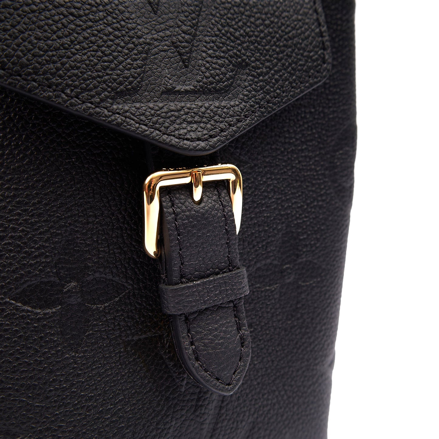Louis Vuitton Mini Backpack Spring In The City Backpack - Tiny in Black, Empreinte Leather — Detail View