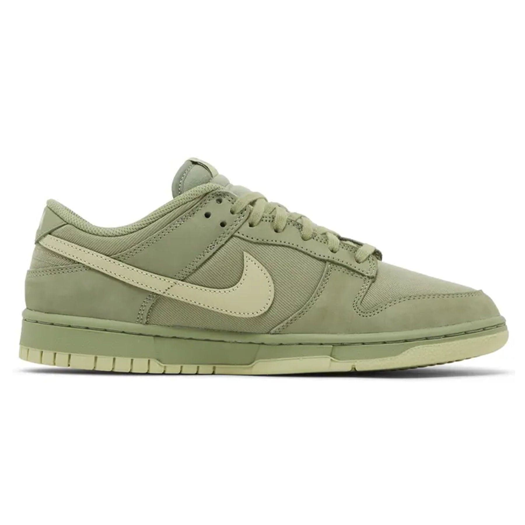 Nike Dunk Low Premium 'Oil Green' — UK 3 | EU 35.5 | US 3.5 — Side View