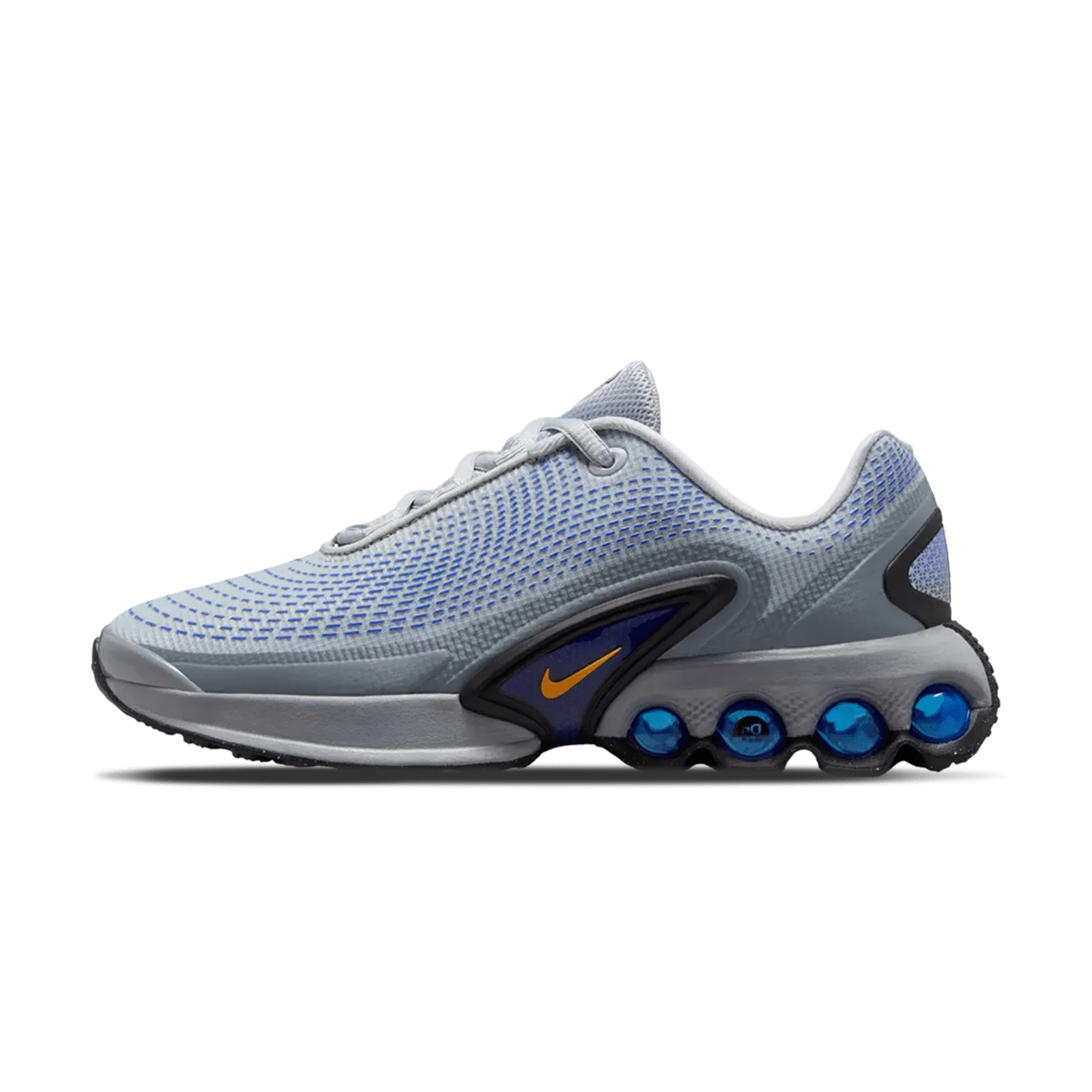 Nike Air Max DN GS 'Wolf Grey Hyper Royal' — UK 13.5 | EU 32 | US 1Y — Front View