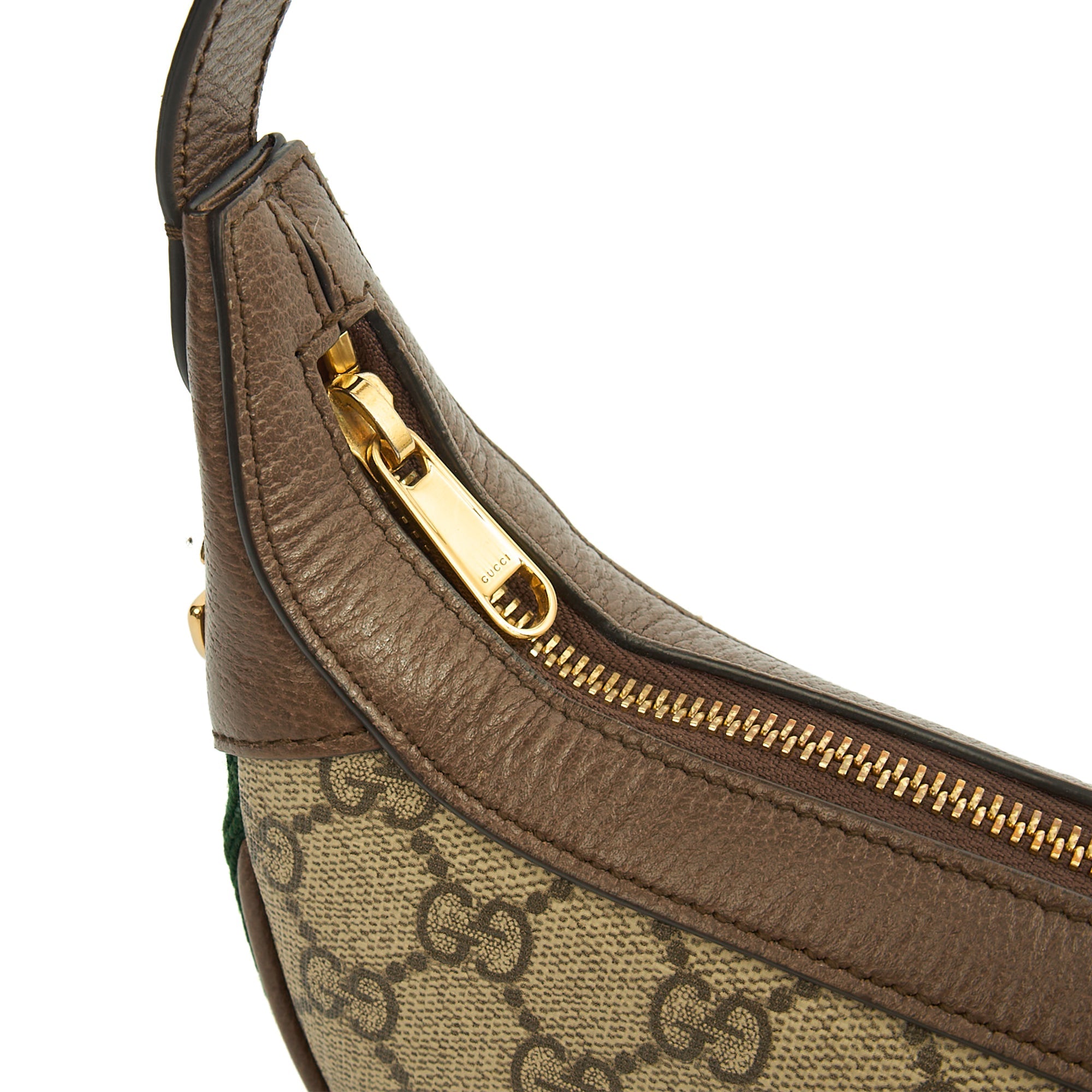 Gucci Shoulder Bag Ophidia mini GG in GG Supreme, Leather — Lifestyle View