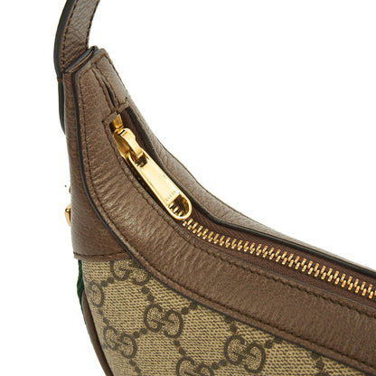 Gucci Shoulder Bag Ophidia mini GG in GG Supreme, Leather — Lifestyle View