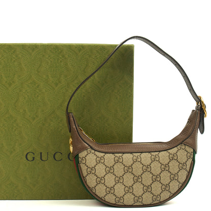 Gucci Shoulder Bag Ophidia mini GG in GG Supreme, Leather — Alternate View 16