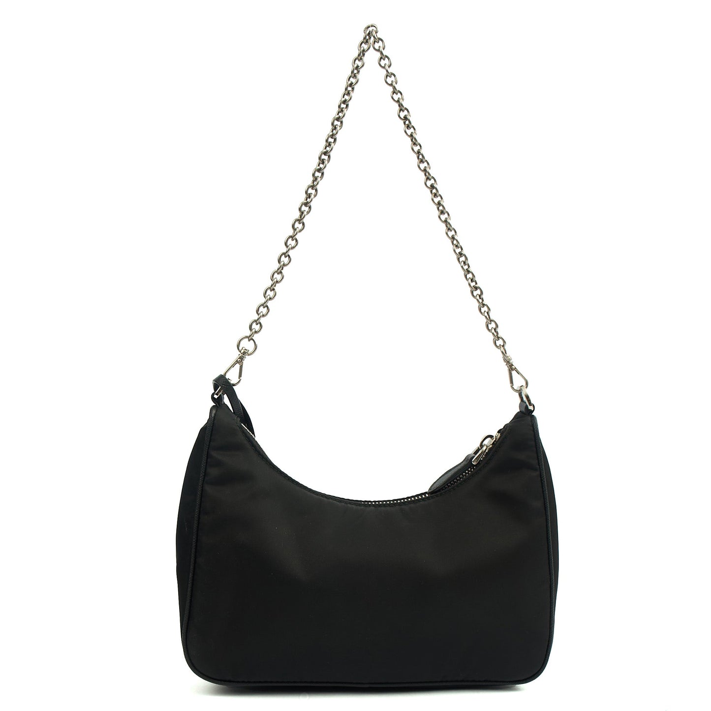 Prada Cross Body Re-Edition 2005 Bag in Black, Nylon — Alternate View 15