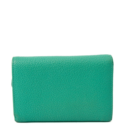 Mulberry Wallet Wallet in Aqua Green, Leather — Alternate View 10