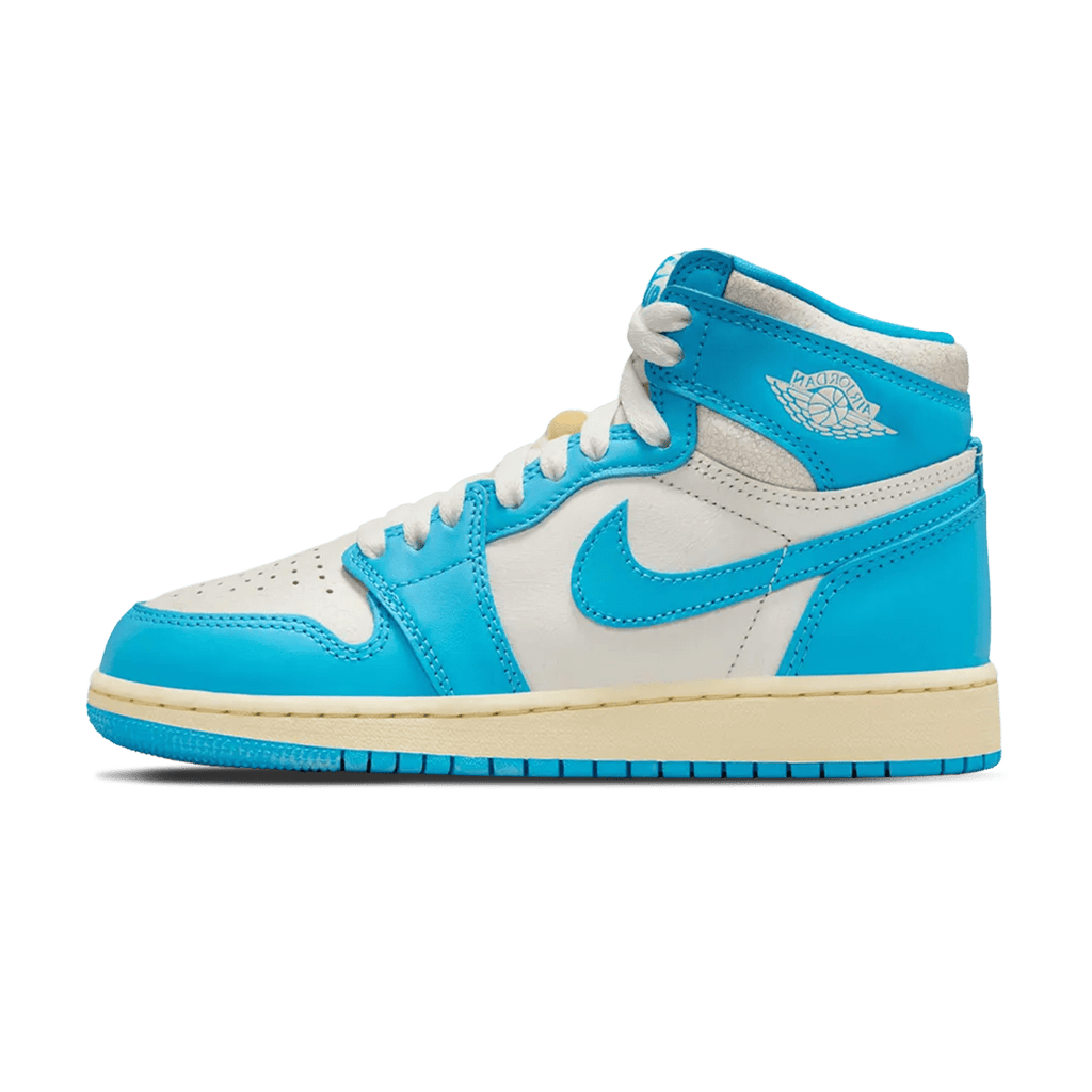 Air Jordan 1 Retro High OG GS 'UNC Reimagined' — UK 13.5 | EU 32 | US 1Y — Front View