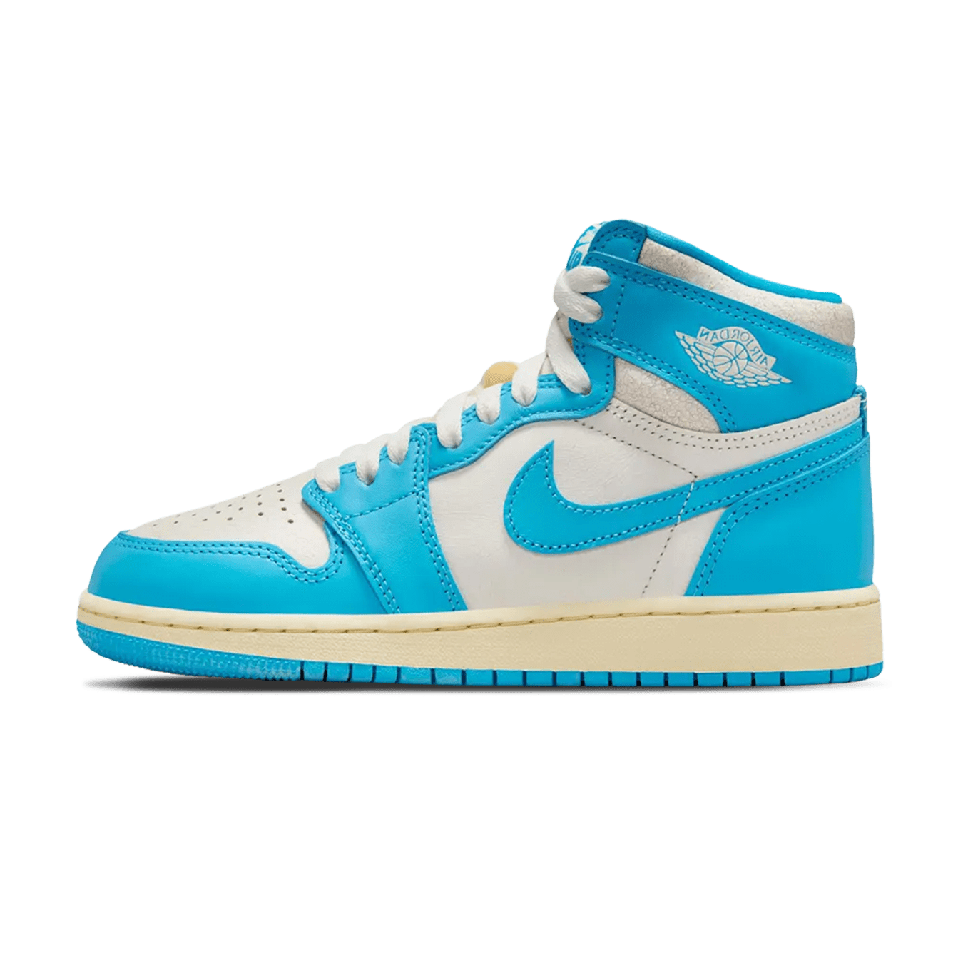 Air Jordan 1 Retro High OG GS 'UNC Reimagined' — UK 13.5 | EU 32 | US 1Y — Front View