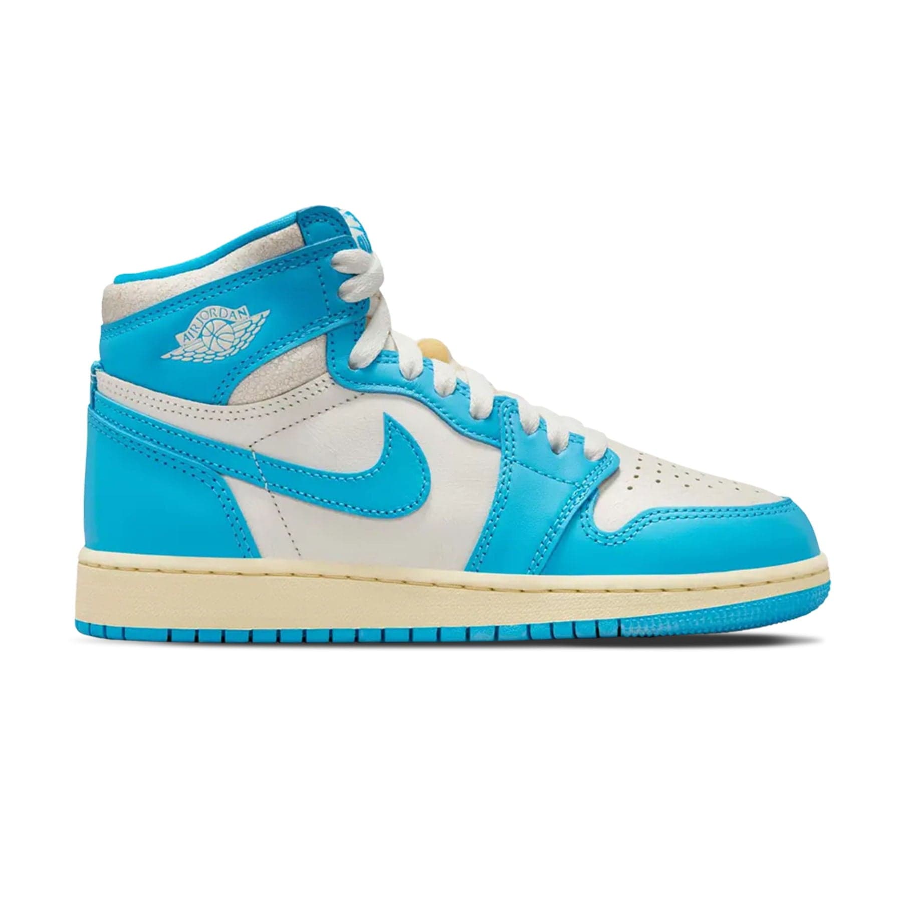 Air Jordan 1 Retro High OG GS 'UNC Reimagined' — UK 13.5 | EU 32 | US 1Y — Side View
