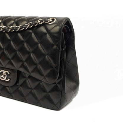 Chanel Shoulder Bag Classic Double Flap - Large, Lambskin Leather — Alternate View 7