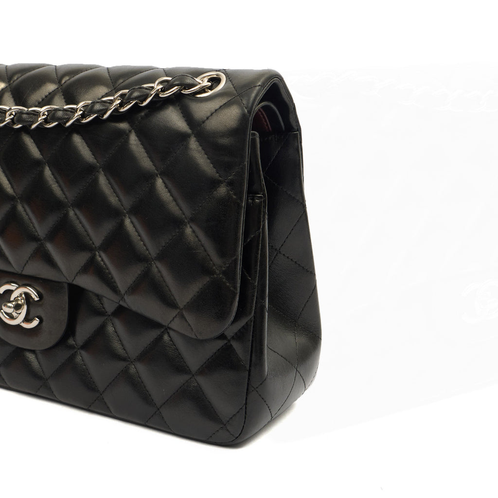 Chanel Shoulder Bag Classic Double Flap - Large, Lambskin Leather — Alternate View 17