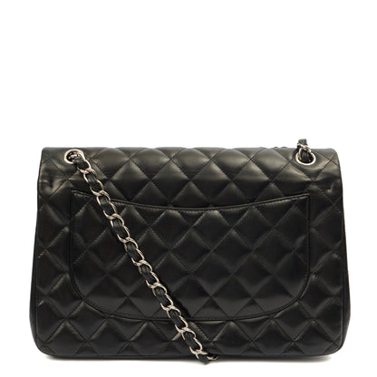 Chanel Shoulder Bag Classic Double Flap - Large, Lambskin Leather — Alternate View 14