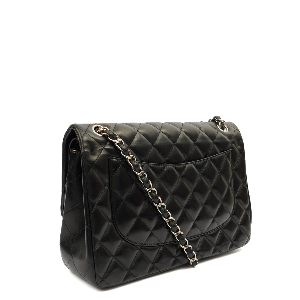 Chanel Shoulder Bag Classic Double Flap - Large, Lambskin Leather — Alternate View 13