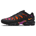 Nike Air Max Plus Drift 'Black Vivid Purple Total Orange' — UK 3 | EU 35.5 | US 3.5 — Front View