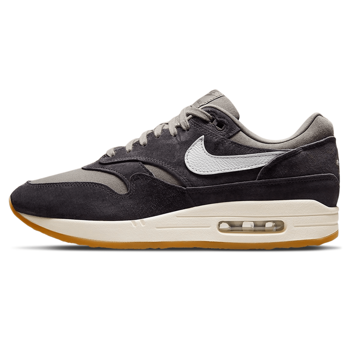 Nike Air Max 1 Premium 'Crepe - Soft Grey' — UK 3 | EU 35.5 | US 3.5 — Front View