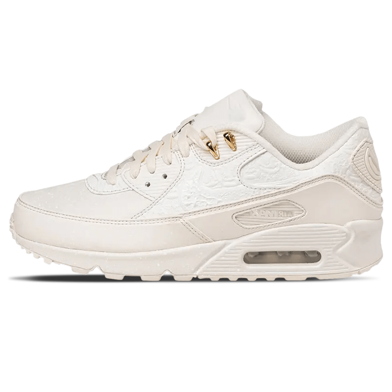 Slawn x Nike Air Max 90 'Sail' — UK 3 | EU 35.5 | US 3.5 — Front View