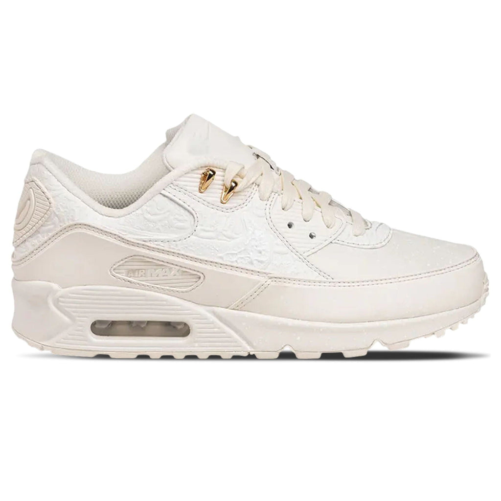 Slawn x Nike Air Max 90 'Sail' — UK 3 | EU 35.5 | US 3.5 — Side View
