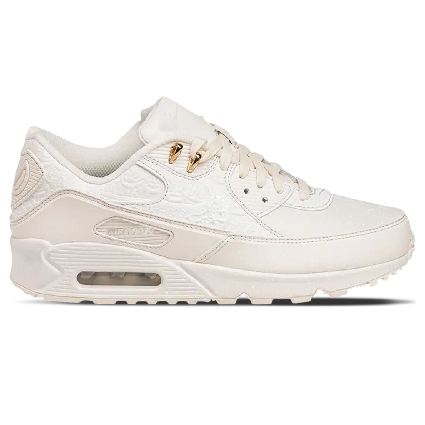 Slawn x Nike Air Max 90 'Sail' — UK 3 | EU 35.5 | US 3.5 — Side View