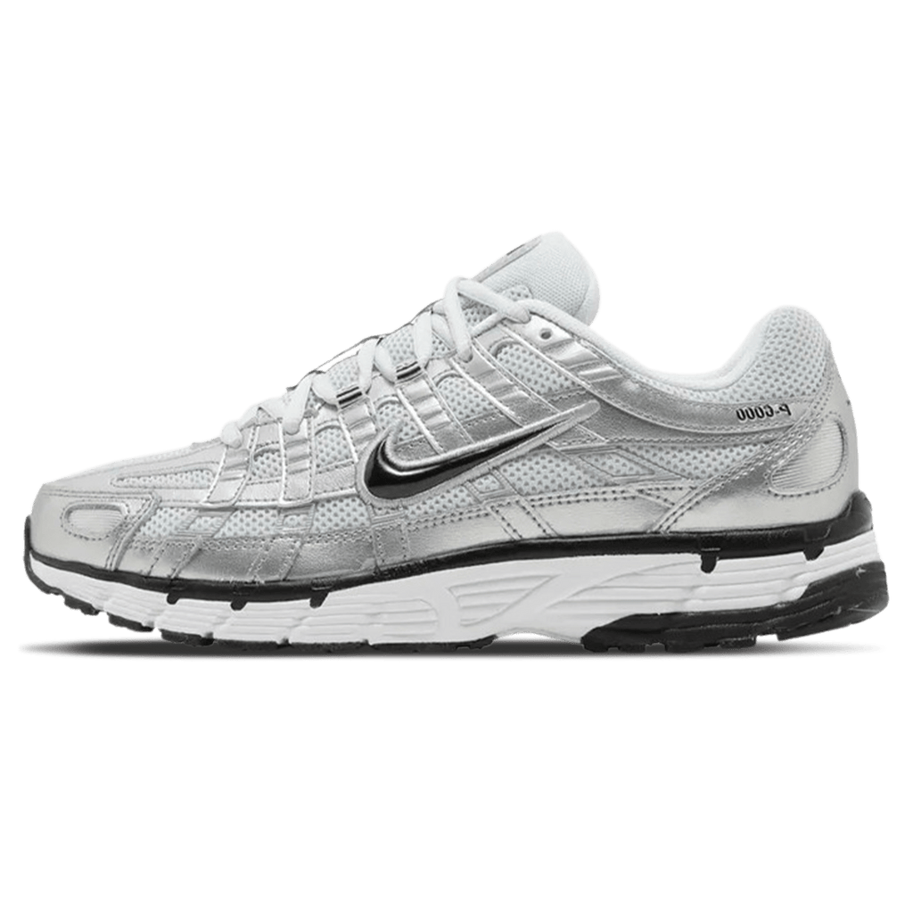 Nike P-6000 Wmns 'Metallic Silver' — UK 2.5 | EU 35.5 | US 5 — Front View