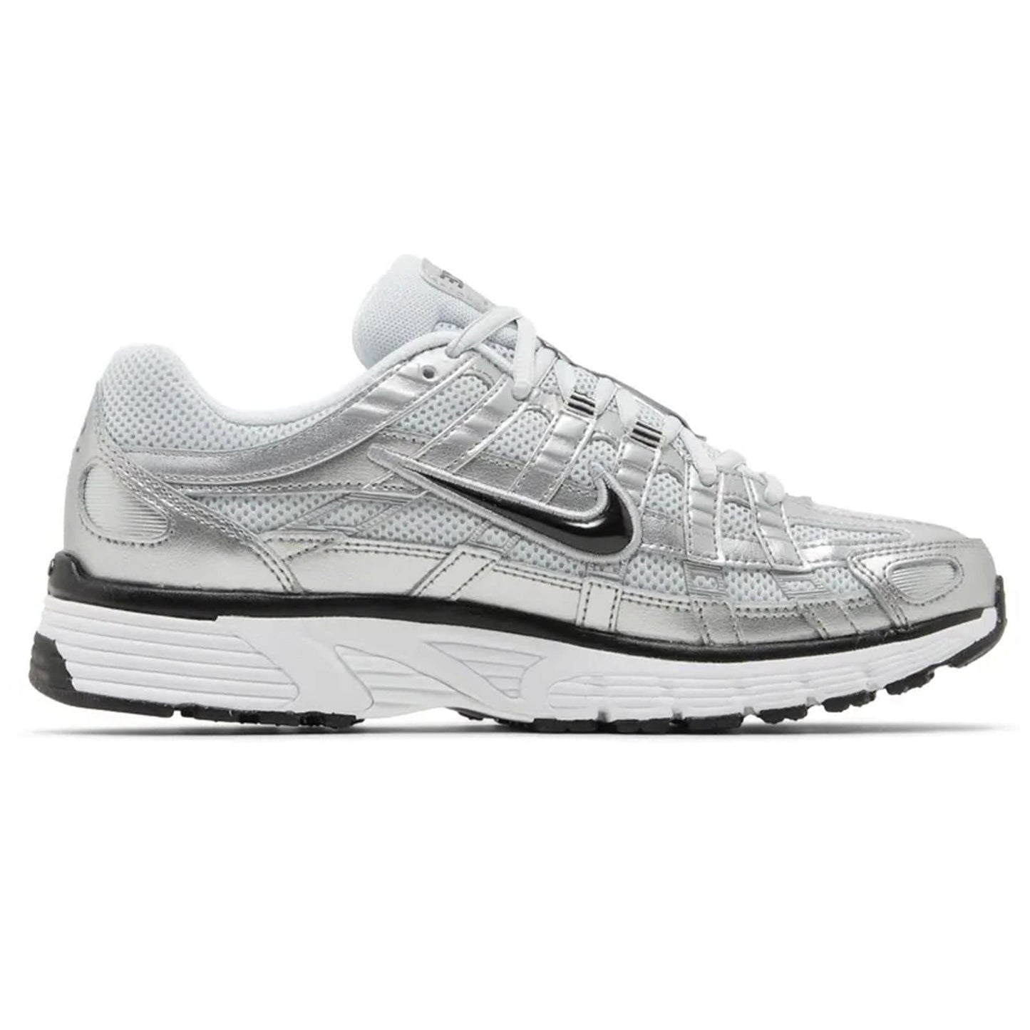 Nike P-6000 Wmns 'Metallic Silver' — UK 2.5 | EU 35.5 | US 5 — Side View