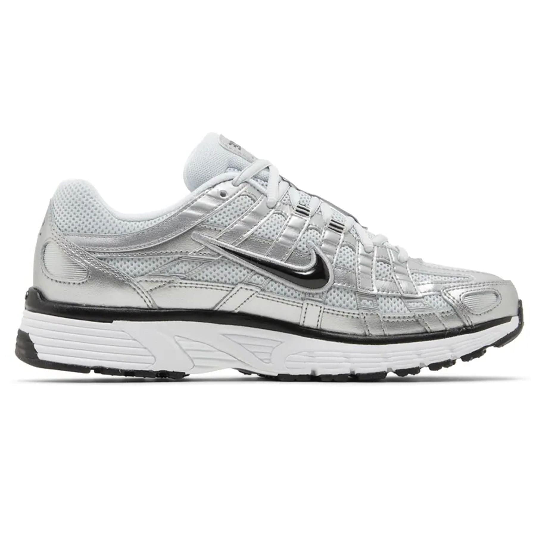 Nike P-6000 Wmns 'Metallic Silver' — UK 2.5 | EU 35.5 | US 5 — Side View