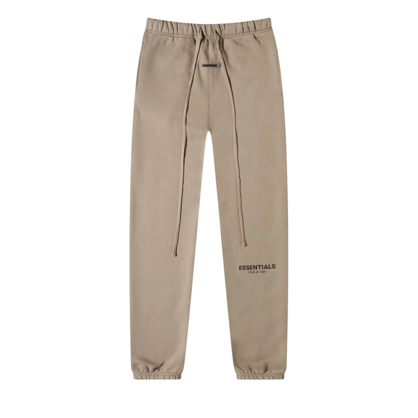 FEAR OF GOD ESSENTIALS Sweatpants 'Tan' — XXS — Front View