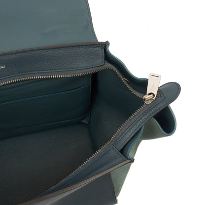 Celine Shoulder Bag Trapeze - Large in Blue, Leather — Alternate View 7