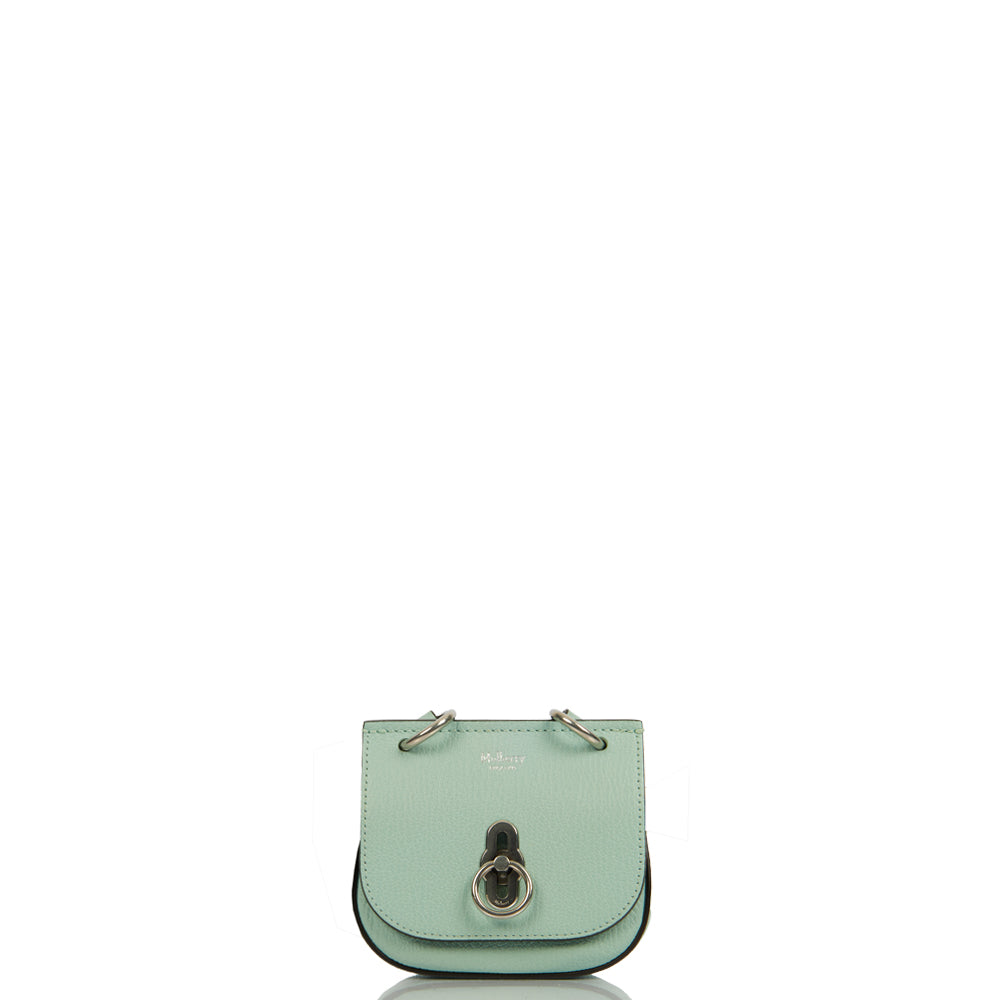Mulberry Cross Body Amberley Satchel - Mini in Blue, Calfskin Leather — Alternate View 13
