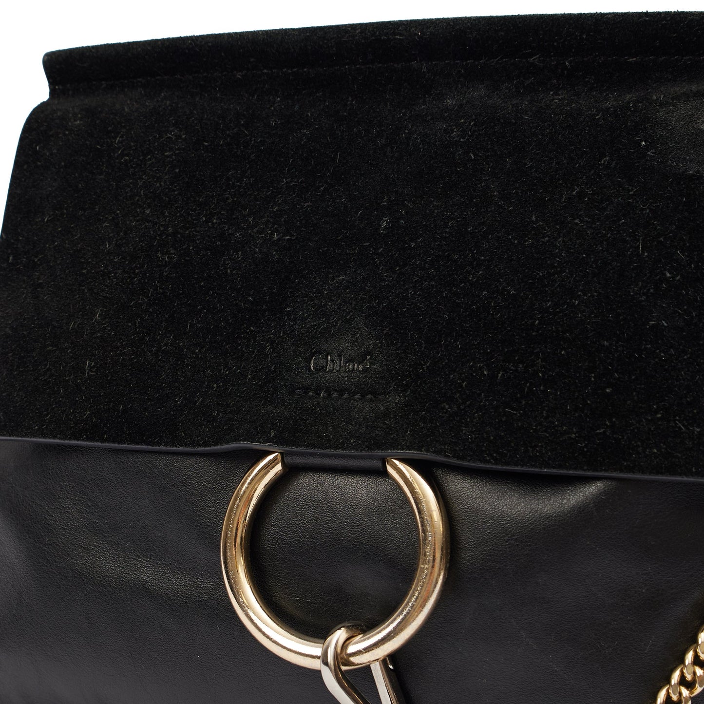 Chloe Satchel Faye - Medium in Black, Leather — Alternate View 12