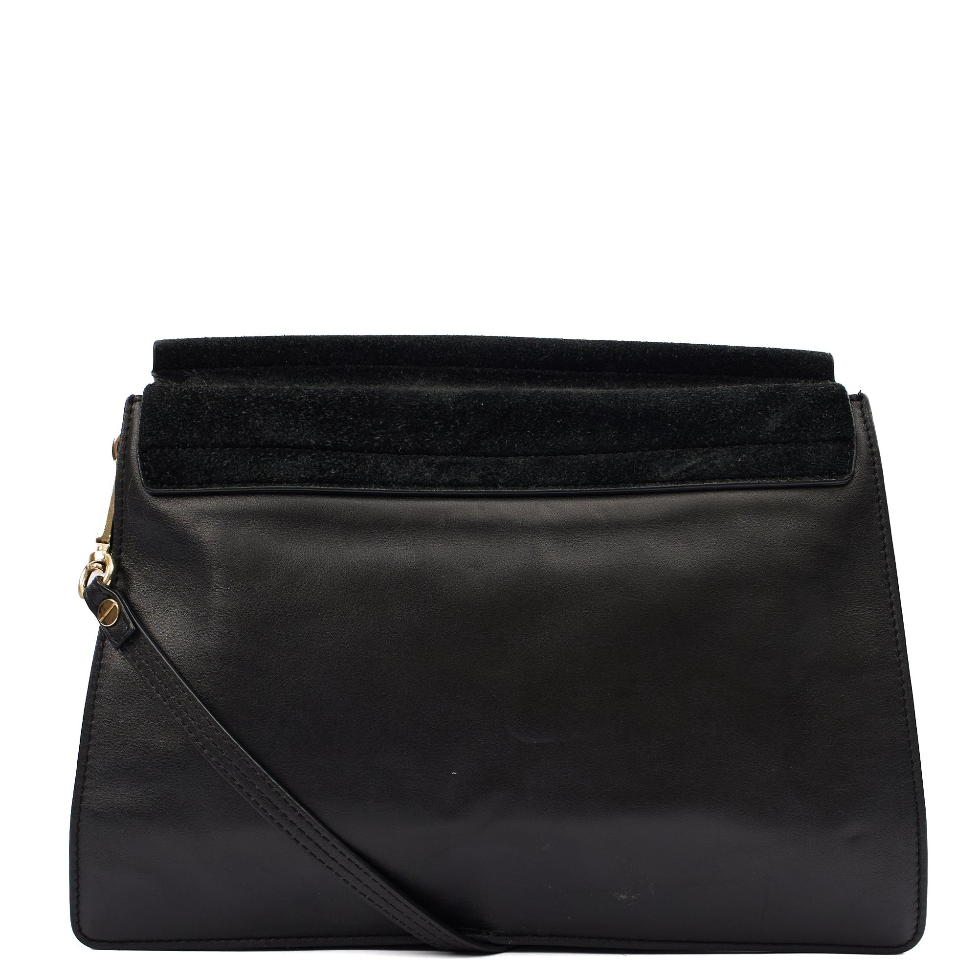 Chloe Satchel Faye - Medium in Black, Leather — Alternate View 9