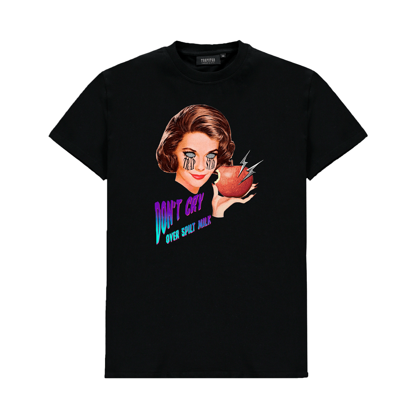 Trapstar Forbidden Fruit 2.0 Tee - Black — XXS — Front View