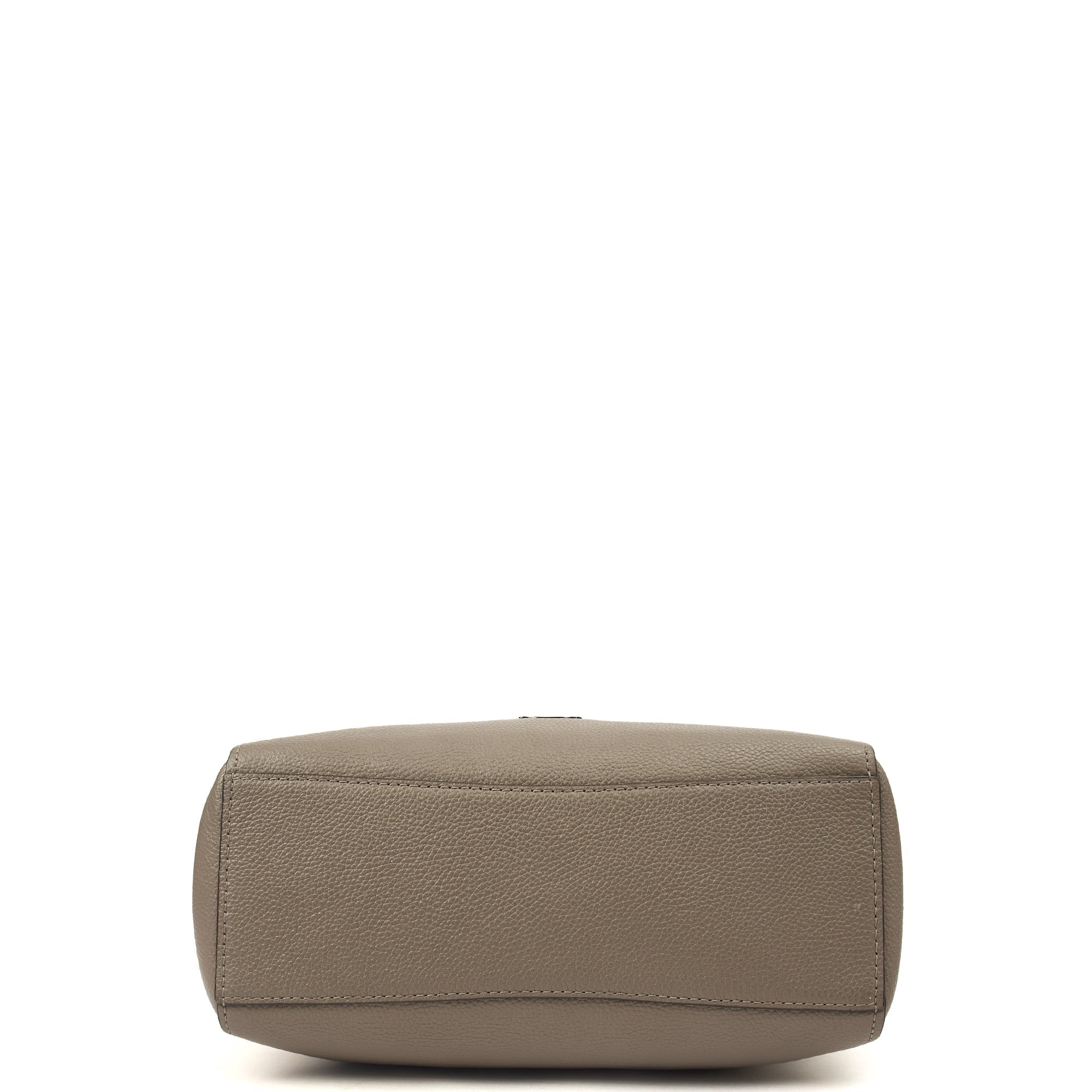 Coach Tote Turnlock Tote in Grey, Leather — Top View