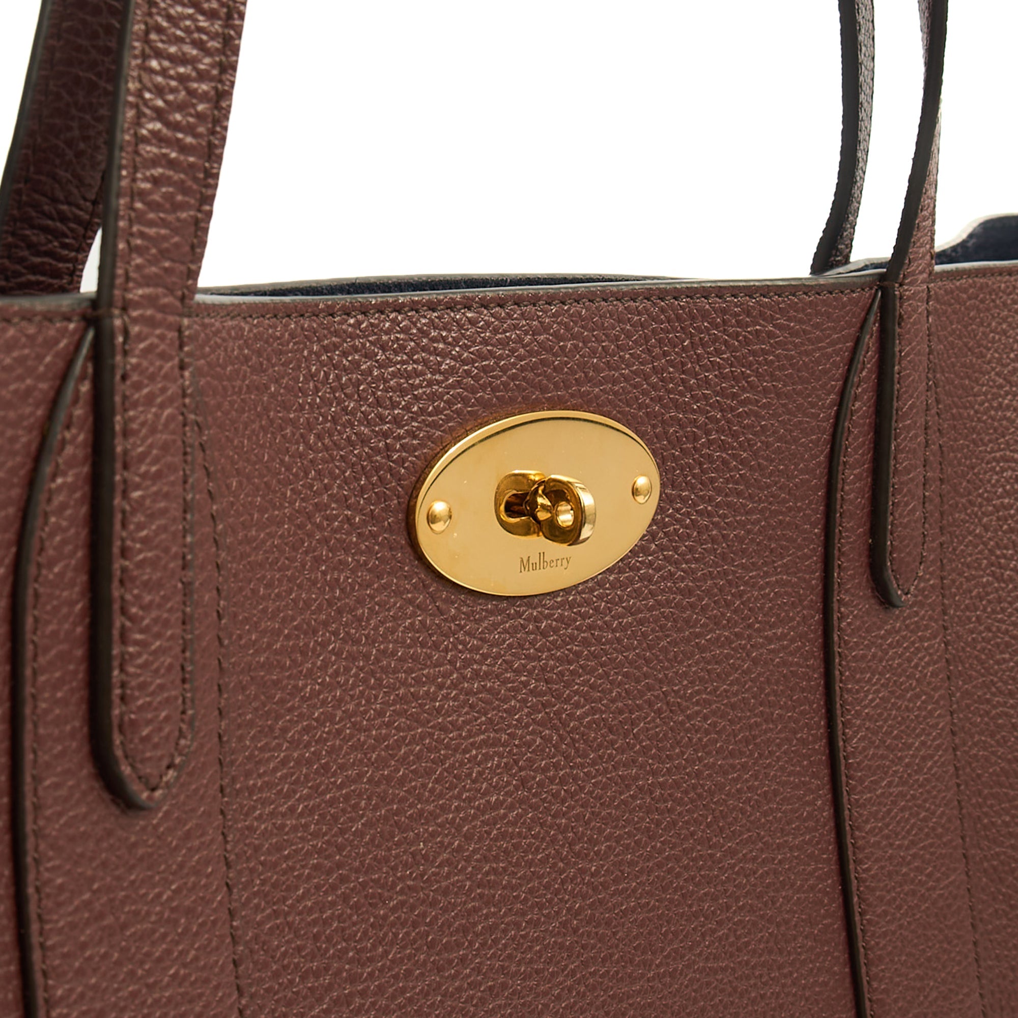 Mulberry Tote Bayswater Tote in Oxblood, Calfskin Leather — Alternate View 11
