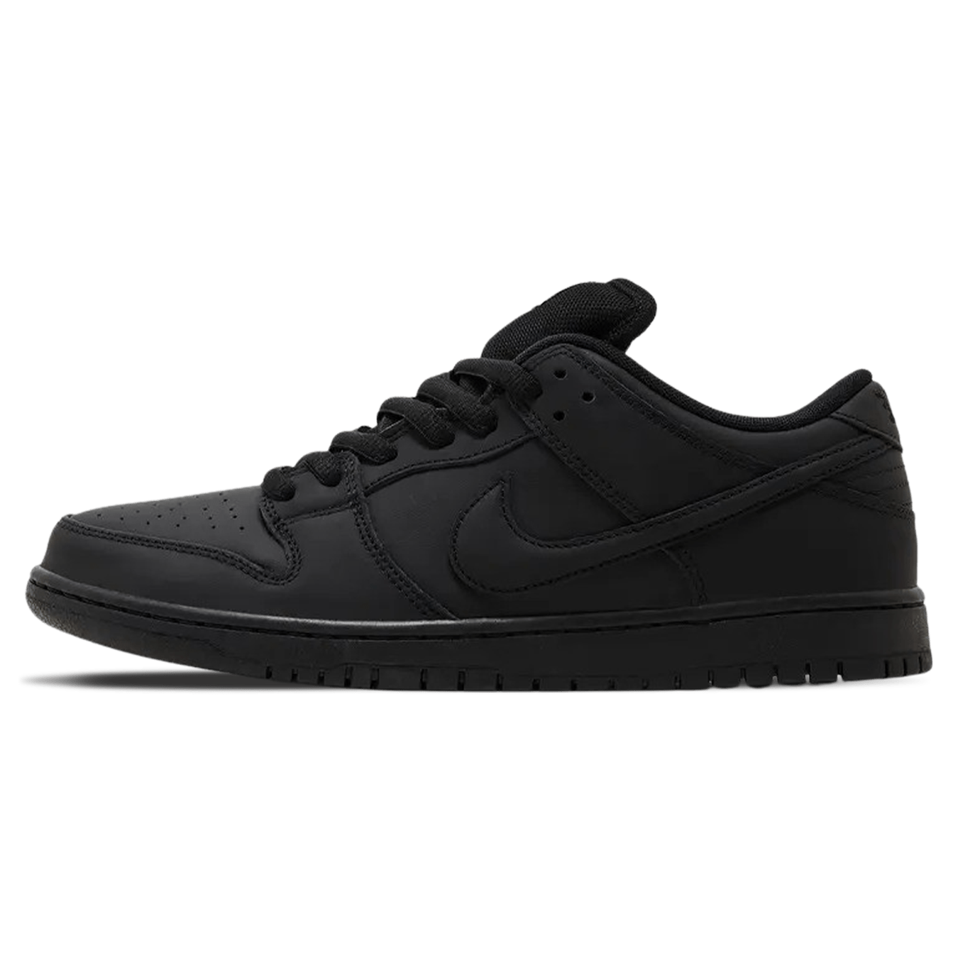 Nike Dunk Low Pro SB 'Triple Black' — UK 3 | EU 35.5 | US 3.5 — Front View