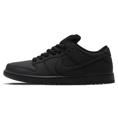 Nike Dunk Low Pro SB 'Triple Black' — UK 3 | EU 35.5 | US 3.5 — Front View