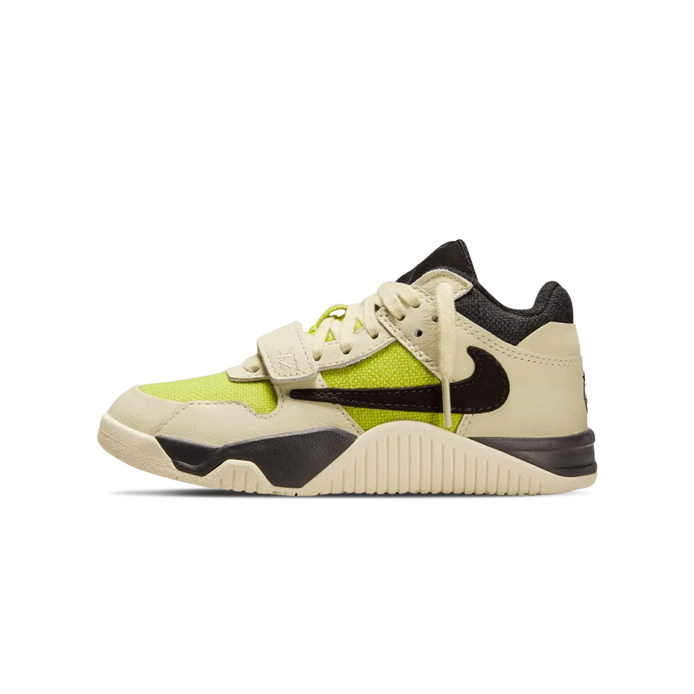 Travis Scott x Jordan Jumpman Jack TR PS 'Bright Cactus' — UK 10C | EU 27.5 | US 10.5C — Front View