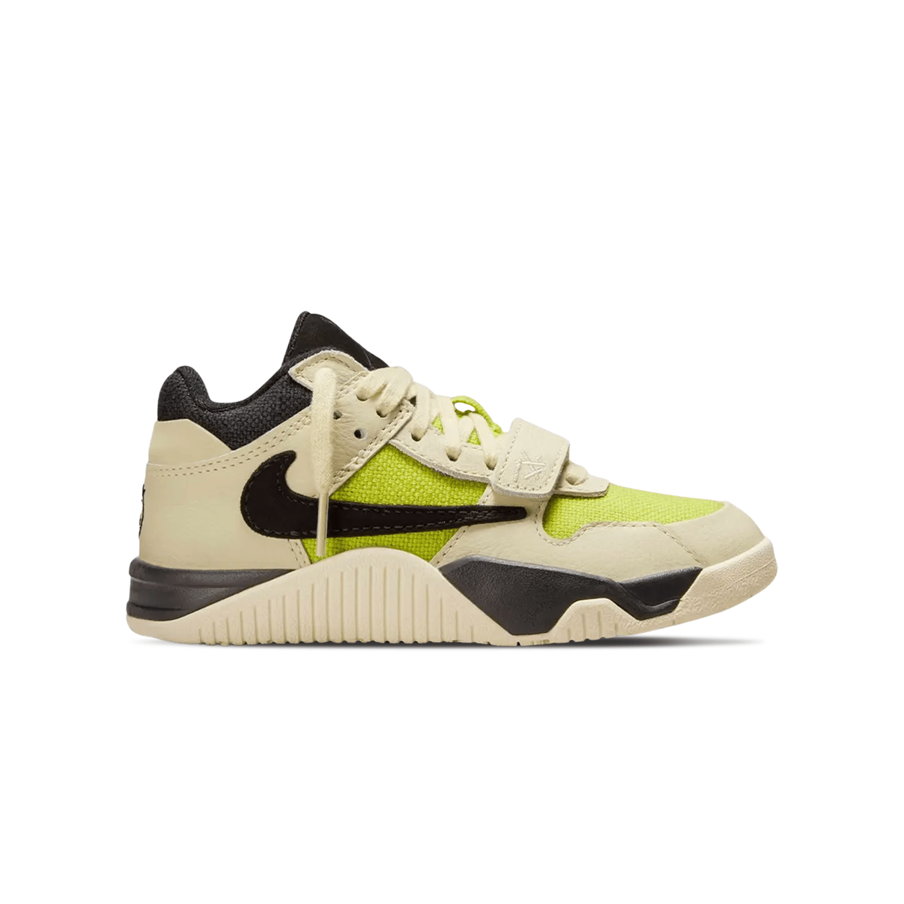 Travis Scott x Jordan Jumpman Jack TR PS 'Bright Cactus' — UK 10C | EU 27.5 | US 10.5C — Side View