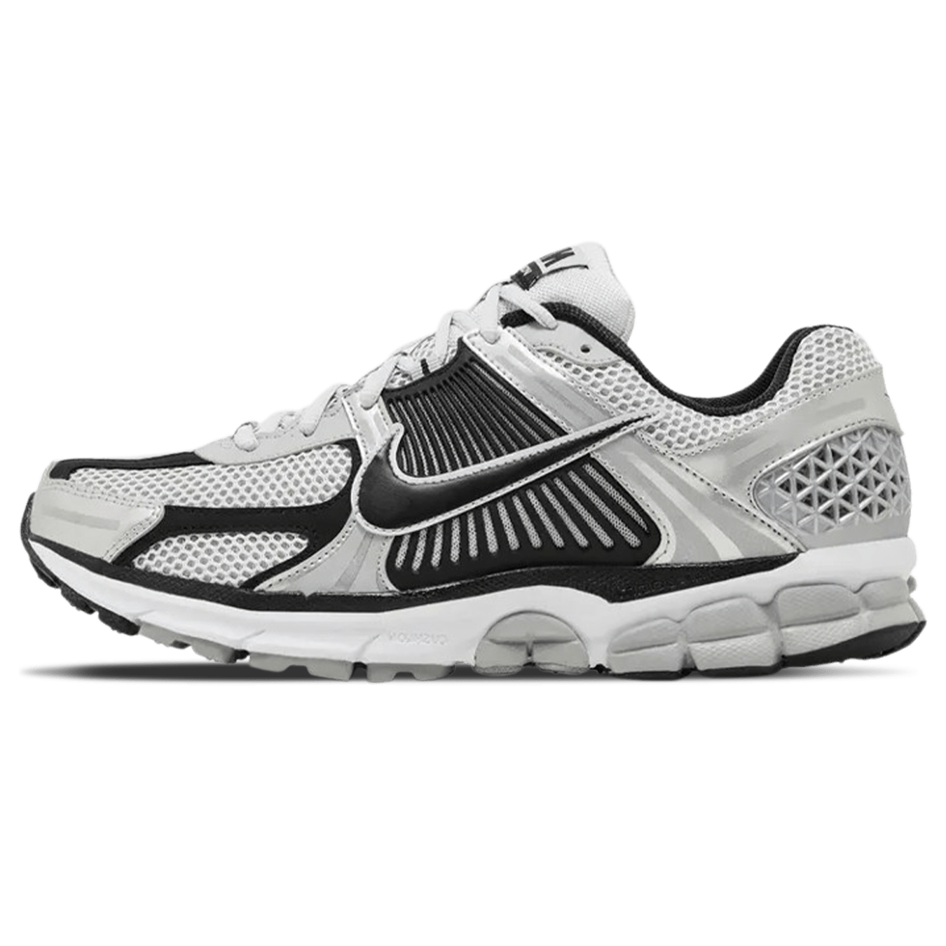 Nike Air Zoom Vomero 5 'Metallic Silver Black' — UK 3 | EU 35.5 | US 3.5 — Front View