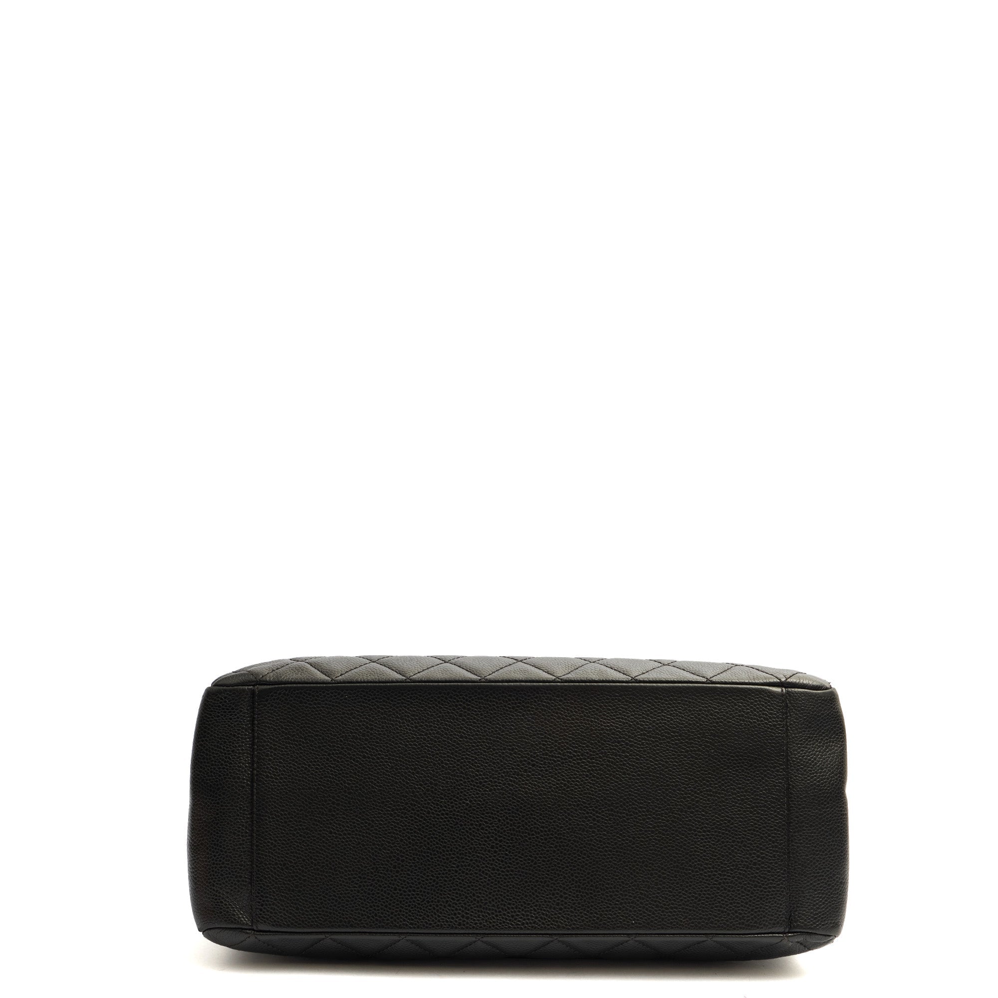 Chanel Tote Grand Shopping Tote in Black, Leather — Alternate View 13