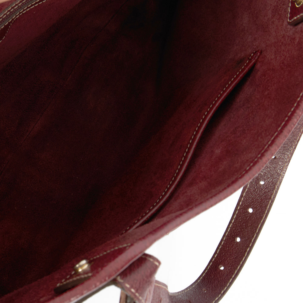 Anya Hindmarch Tote in Red, Leather — Lifestyle View