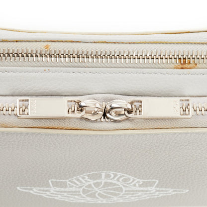 Christian Dior Cross Body Dior X Jordan Wings Messenger Bag in White, Calfskin — Alternate View 19