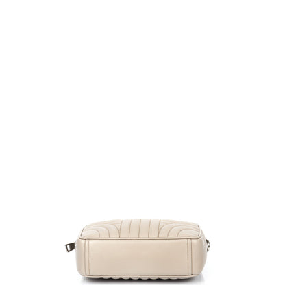 Prada Diagramme Wallet on Chain in Neutral, Leather — Alternate View 7