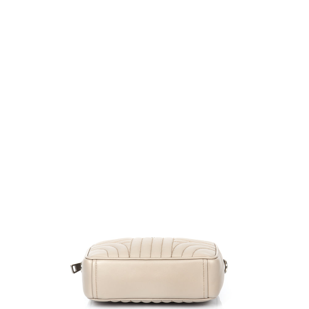 Prada Diagramme Wallet on Chain in Neutral, Leather — Alternate View 23