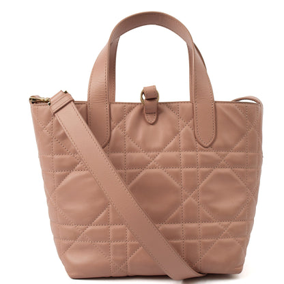 Christian Dior Top Handle Toujours - Small in invalid, Leather — Top View