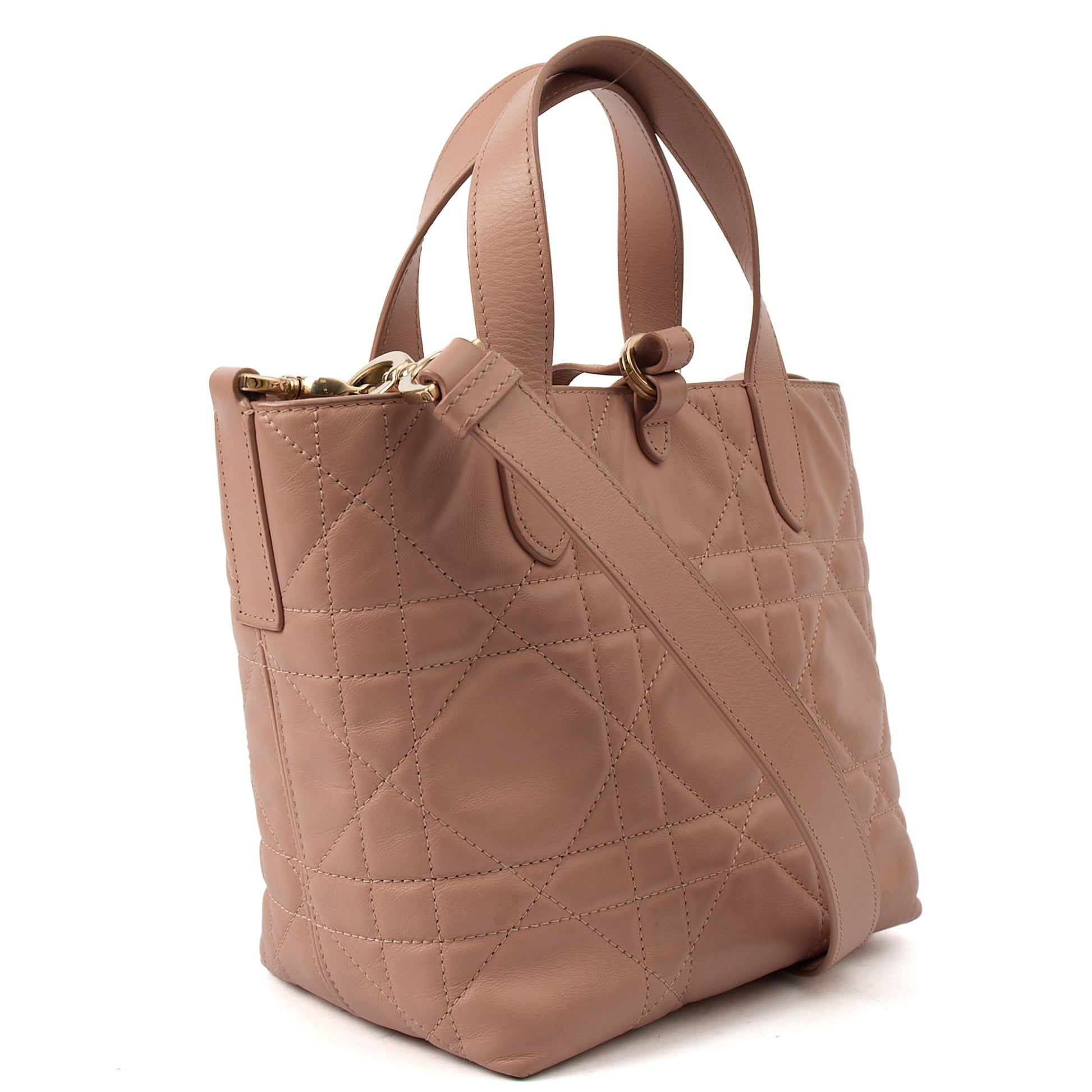 Christian Dior Top Handle Toujours - Small in invalid, Leather — Back View