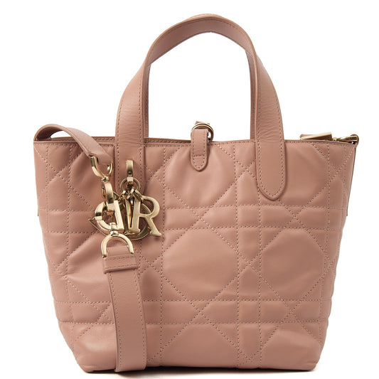 Christian Dior Top Handle Toujours - Small in invalid, Leather — Front View