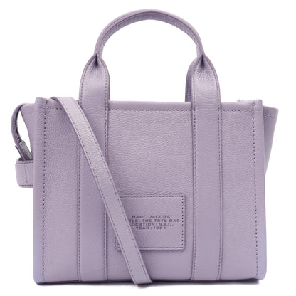 Marc Jacobs Tote The Tote Bag Nano in Purple, Leather — Top View