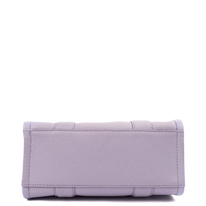 Marc Jacobs Tote The Tote Bag Nano in Purple, Leather — Detail View