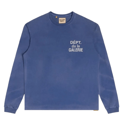 Gallery Dept. French Long-Sleeve Tee 'Navy' — XXS — Front View