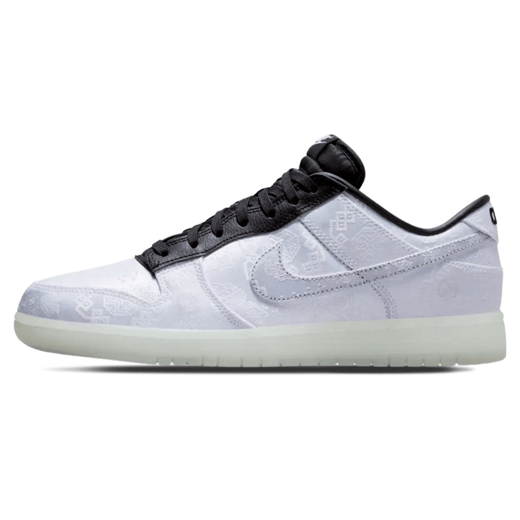 Nike Dunk Low x Fragment Design x CLOT '20th Anniversary' — UK 3 | EU 35.5 | US 3.5 — Front View
