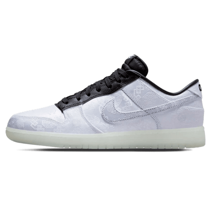 Nike Dunk Low x Fragment Design x CLOT '20th Anniversary' — UK 3 | EU 35.5 | US 3.5 — Front View